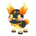 Burning Bunny Sticker